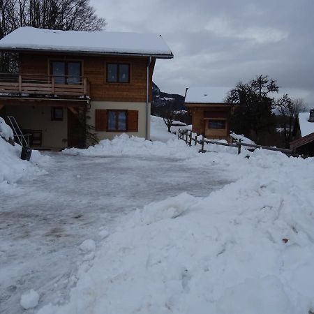 Chalet Neuf 6 Personnes Mont-Saxonnex Exterior foto